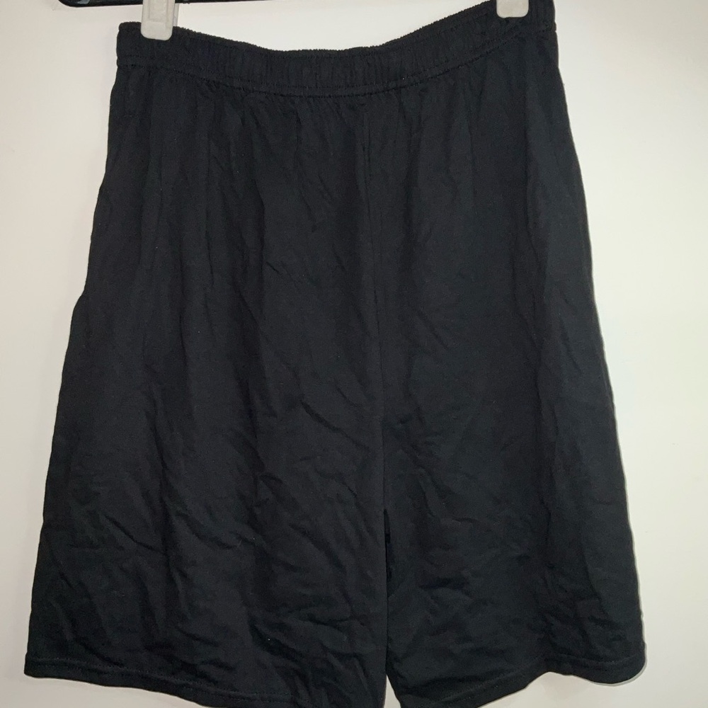 Hanes Black Athletic Shorts Lightweight Elastic Waist Boys XL